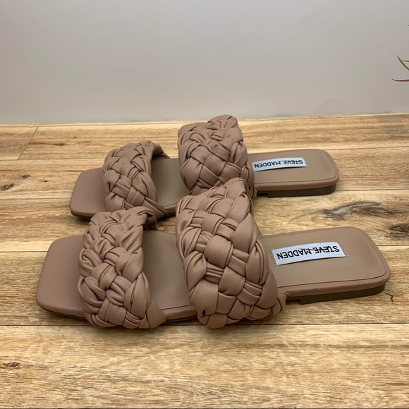 Steve Madden Merrin Woven Sandal sz 8 - Picture 4 of 9